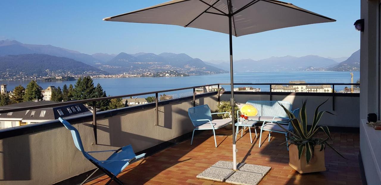 Terrace Lake View Stresa Exterior photo